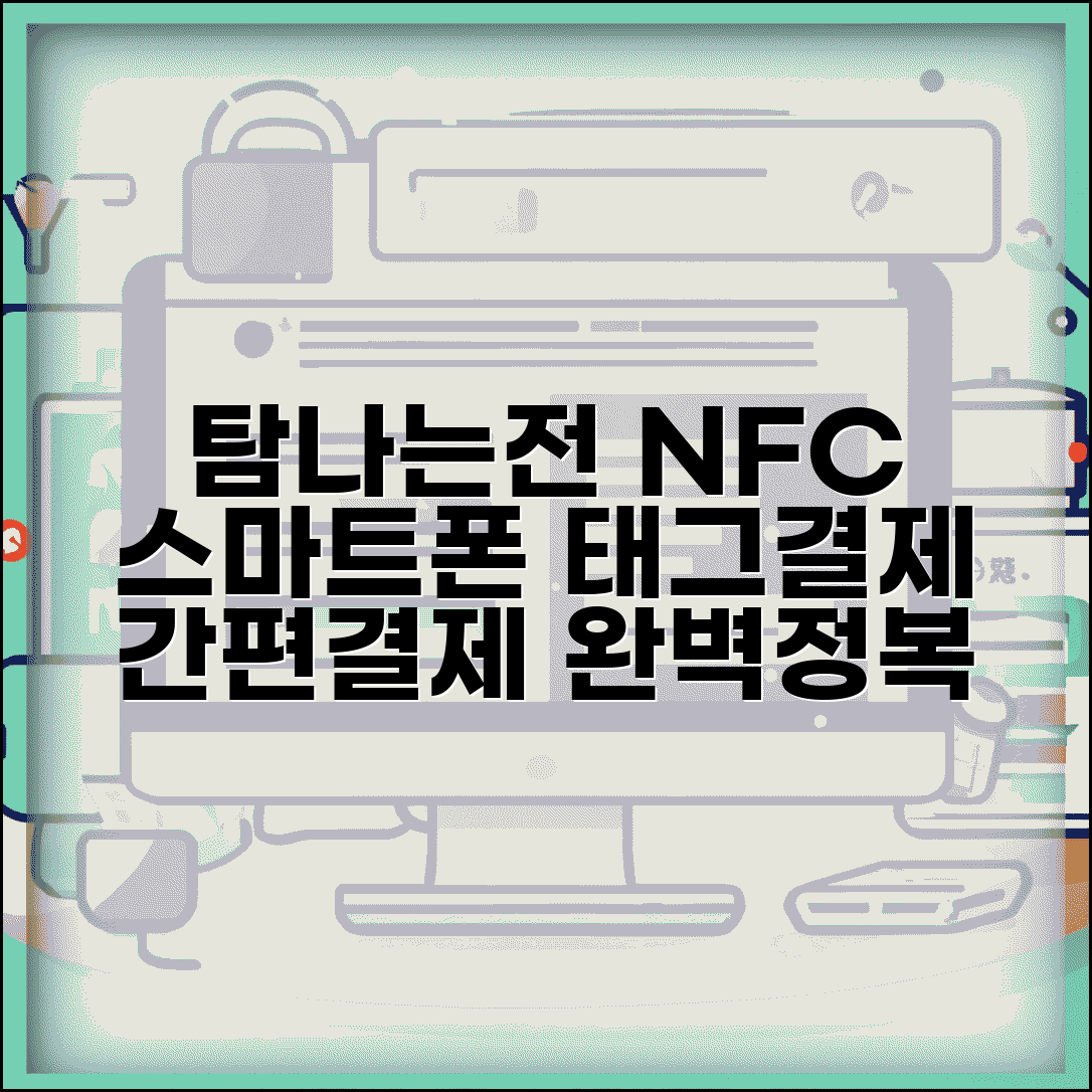 탐나는전 NFC결제 설정 | 스마트폰 태그결제 완벽 활용법
