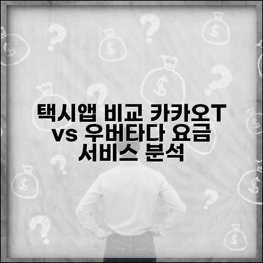 택시 앱 추천 카카오T 우버 타다 | 택시 호출 앱 요금 서비스 비교