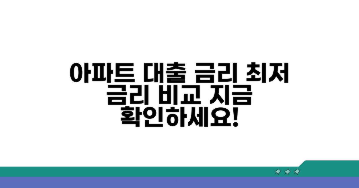 아파트담보대출금리 비교 핵심