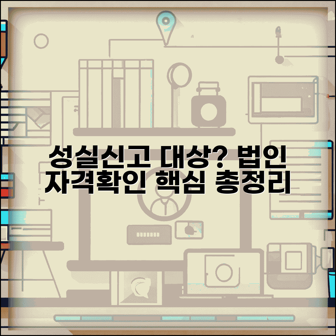 법인 성실신고 대상자 판단 기준 | 특징, 의무, 절차 총정리