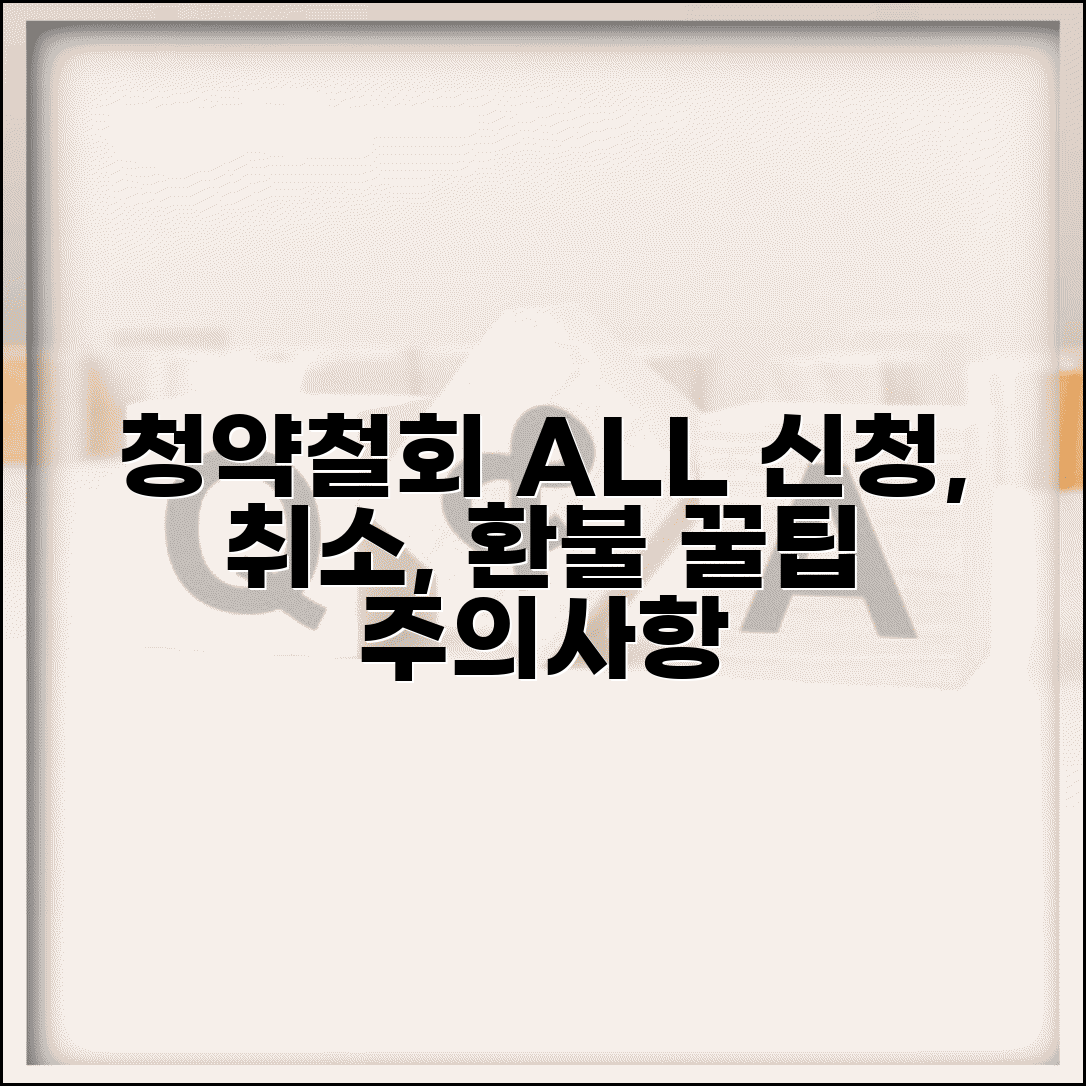 청약철회 신청, 취소 및 환불 절차 총정리 | 알아두면 유용한 정보와 주의사항