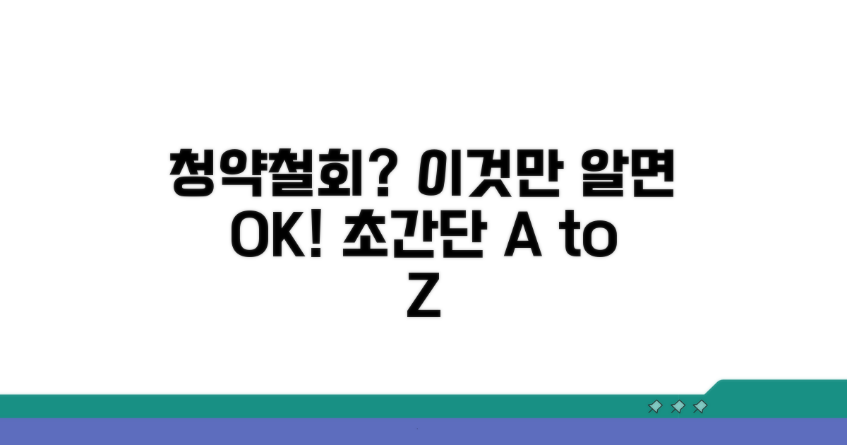 청약철회, 이것만 알면 쉬워요