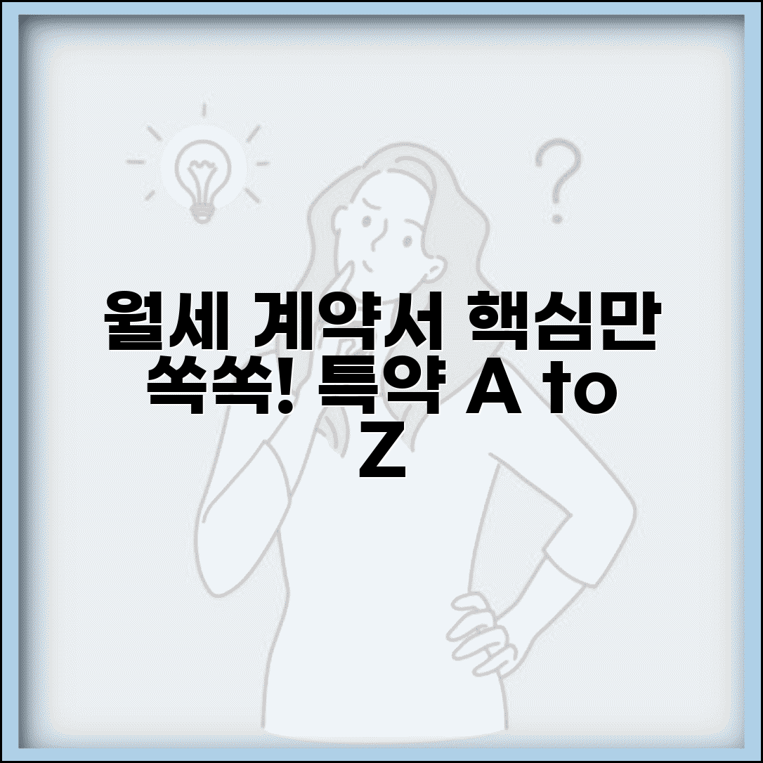 월세 계약서 작성 방법 특약 사항 예시 | 월세 계약서 쓰는 법 양식