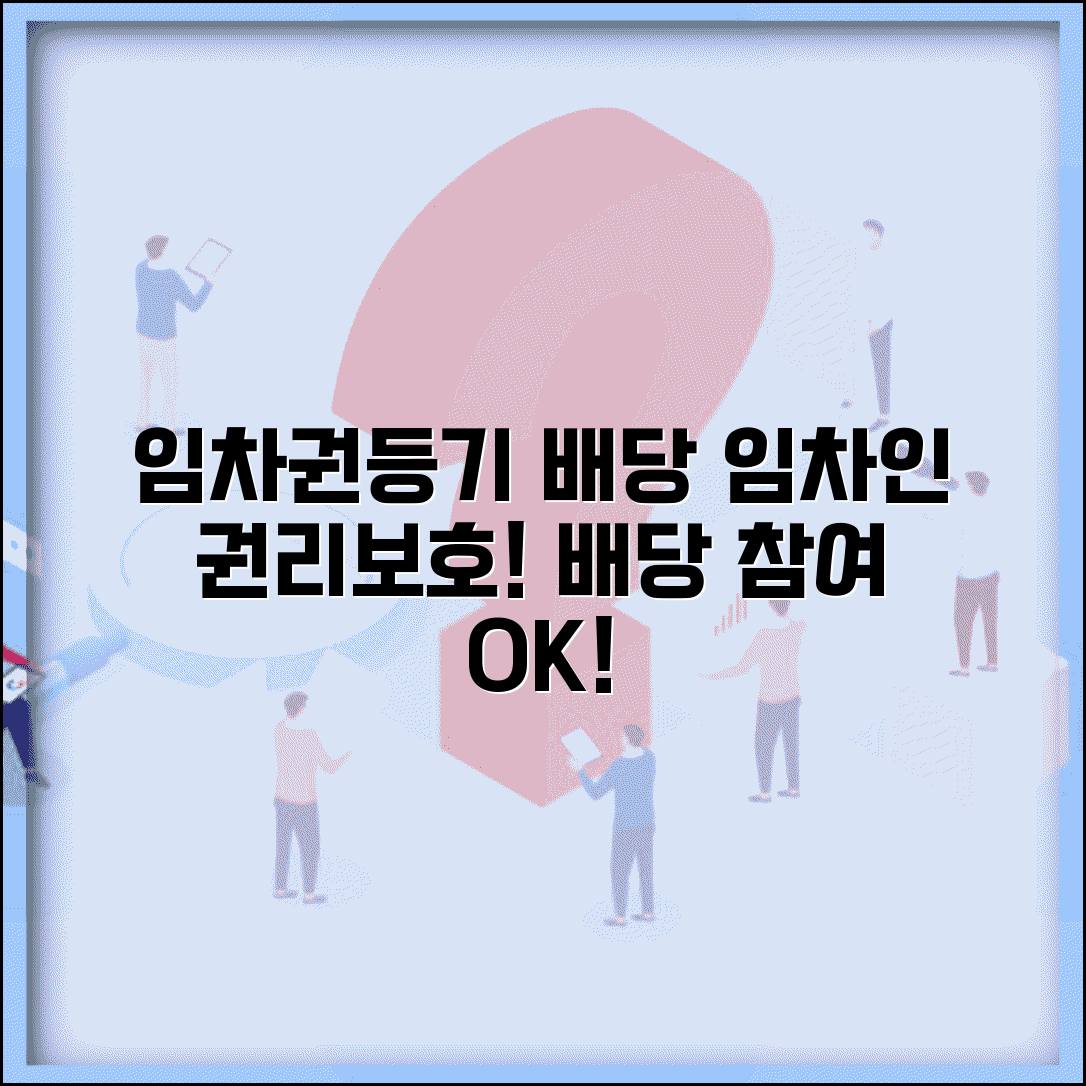 배당요구 후 임차권등기명령 | 임차인 권리보호 및 배당참여 방법