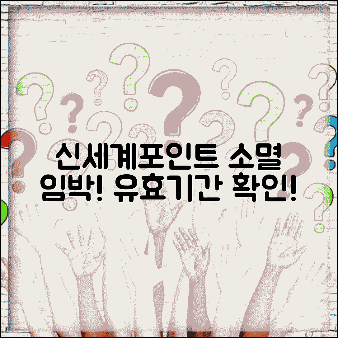 신세계포인트 소멸 시기 언제 | 신세계 적립금 유효기간