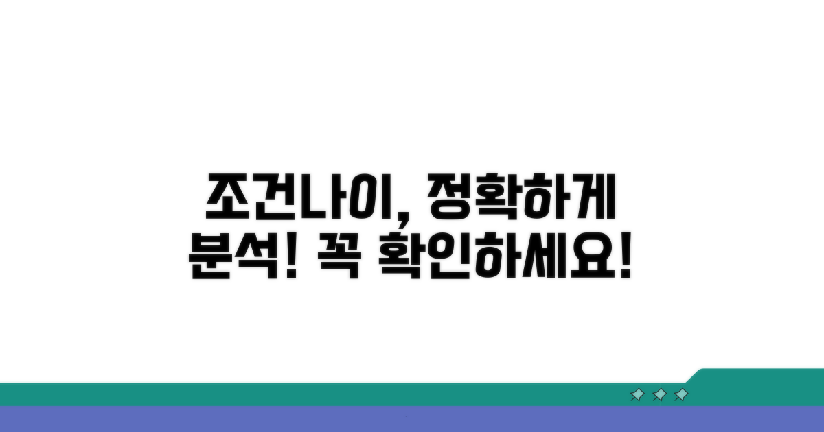 신청 조건과 나이 요건 상세 분석