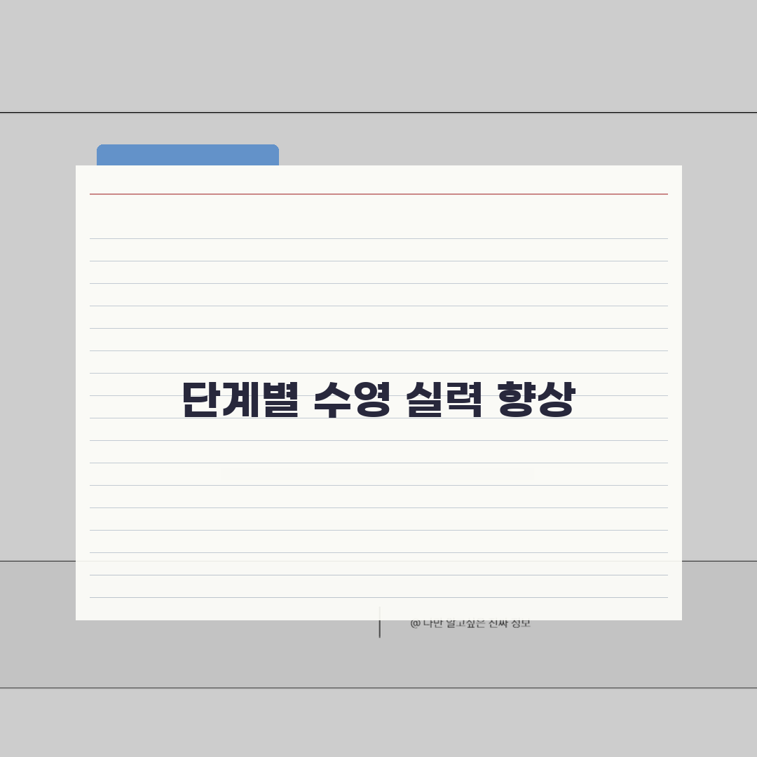 서진주공공스포츠클럽 수영장 프로그램 | 수준별 강습반 운영 완벽가이드: 5가지 맞춤반